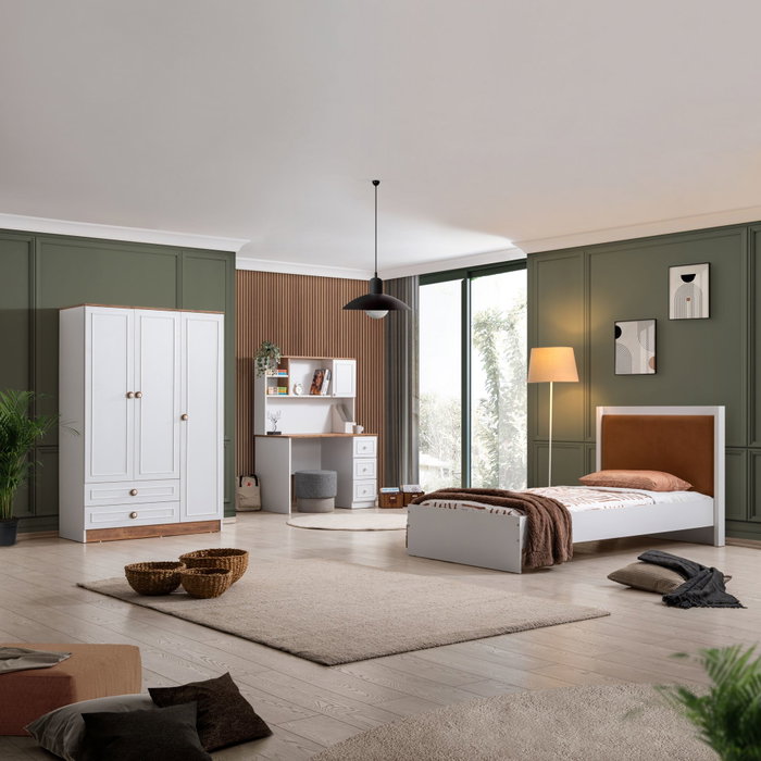 Hanah Home Beta 3 Marrón y Blanco
